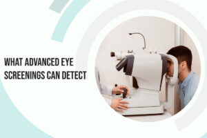 A man getting his eyes checked using optometrist equipment. Lethbridge Vision Care is committed to preventative treatment to detect problems before they can affect your vision.